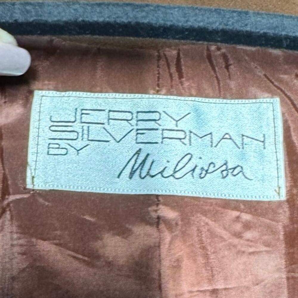 VINTAGE JERRY SILVERMAN SUEDE TRENCH COAT BROWN GORGEOUSE MADE IN USA - Picture 11 of 11